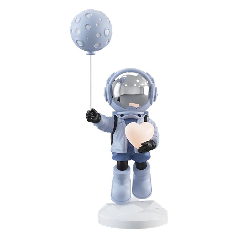 Night Light Astronaut Living Room Large Floor Ornaments Home Decorations TV Cabinet Housewarming New House Gifts
