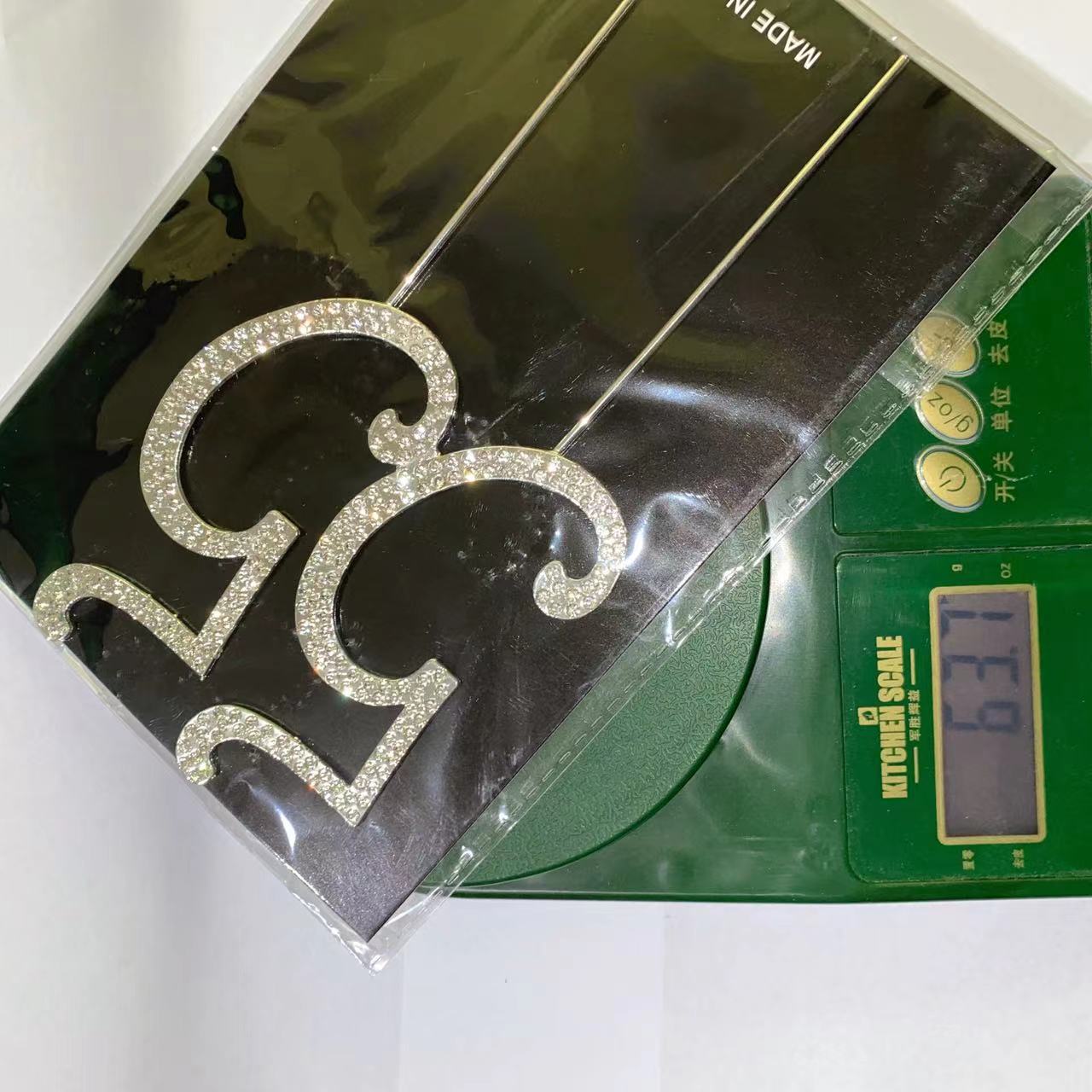Picture of Wedding cake insert card foreign trade best selling wedding cake accessories large number 50 60 70 90