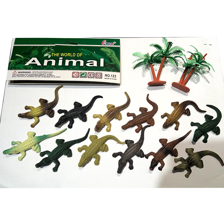 Picture of Cross-border dinosaur animal model simulation children's educational toys mini dinosaur expansion marine animal simulation toys