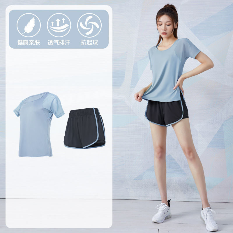 Picture of Yoga Suit Women's Summer Loose Slimming Breathable Quick-drying Clothes Fitness Running Fashion Casual Professional Sportswear