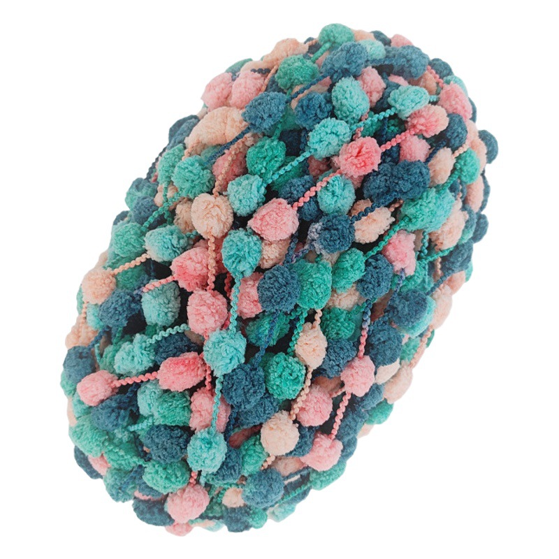 Snowball grain wool small size ball ball thread woven cushion floor mat cover air conditioning blanket diy handmade crochet material package