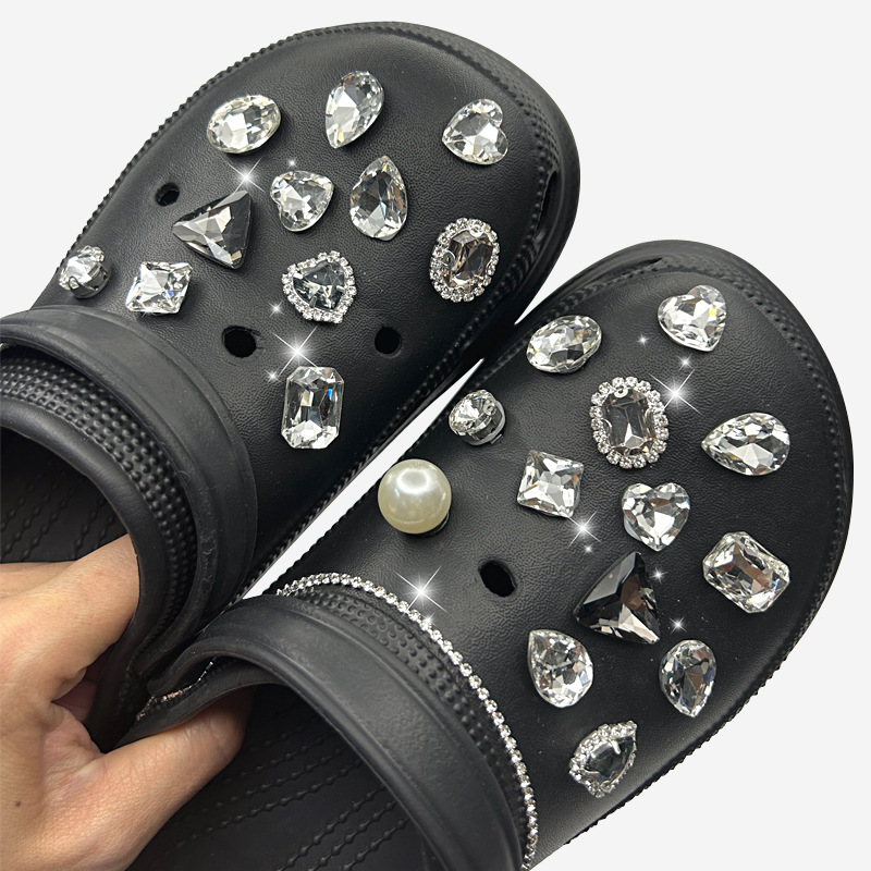[sticky good delivery] hole shoes diy accessories shoe flower decorative buckle shoe buckle suit removable wholesale