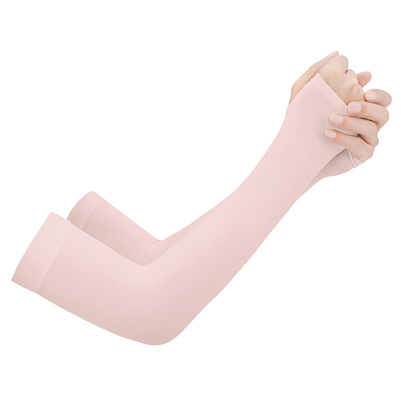 Picture of Ice Sleeves Ice Silk Sun Protection Sleeves for Women Summer Fragrance Cool Outdoor Cycling Driving Sunshade Men's Arm Sleeves