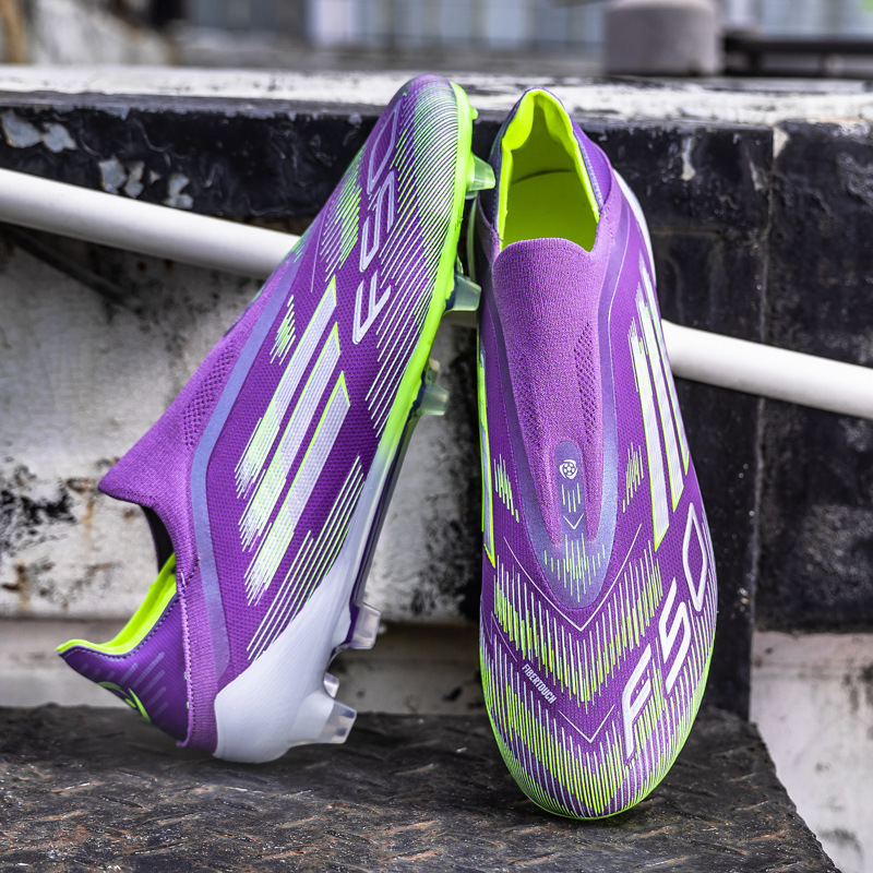 2025 New Football Shoes for Men and Women, Long Broken Nails, Wear-Resistant Training, Teenagers and Students, Export Soccer Shoes