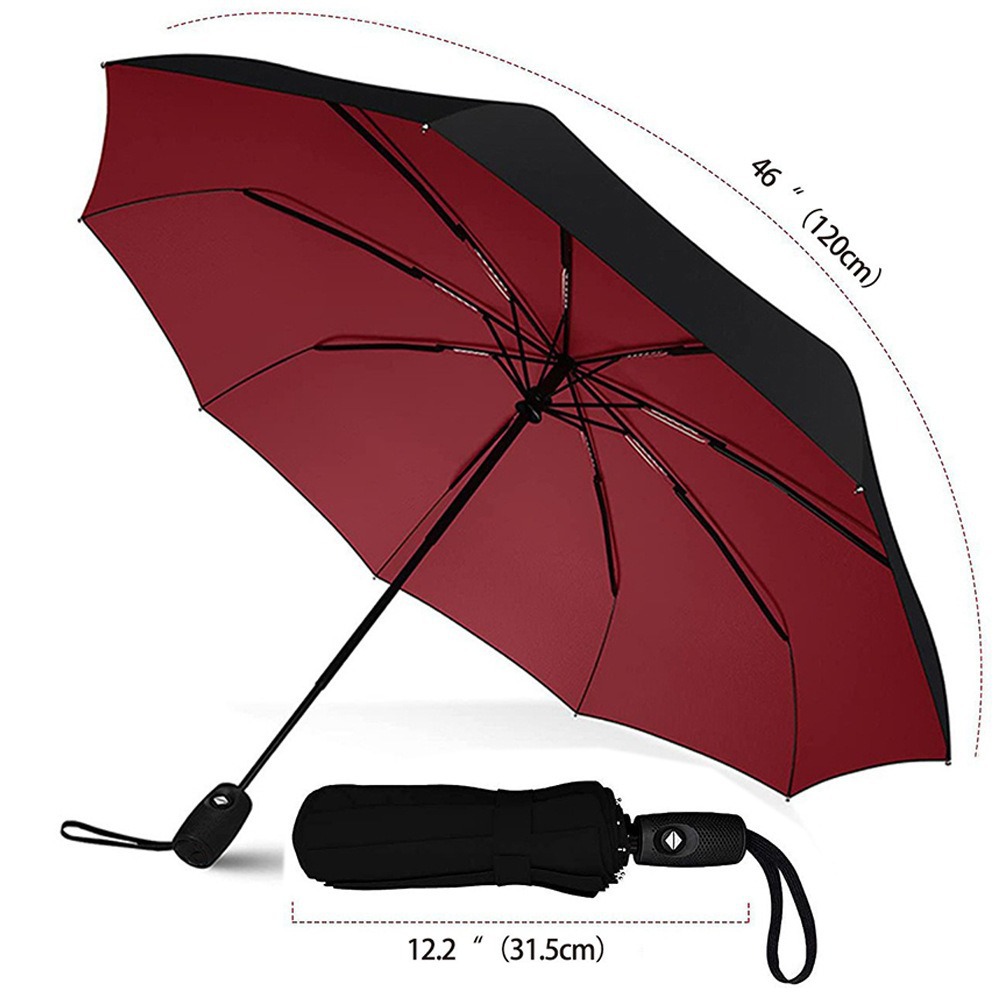 Picture of Amazon Best Seller 70% off Umbrella Amazon's Popular Double-Layer Foldableing Umbrella Fully Automatic Advertising Umbrella