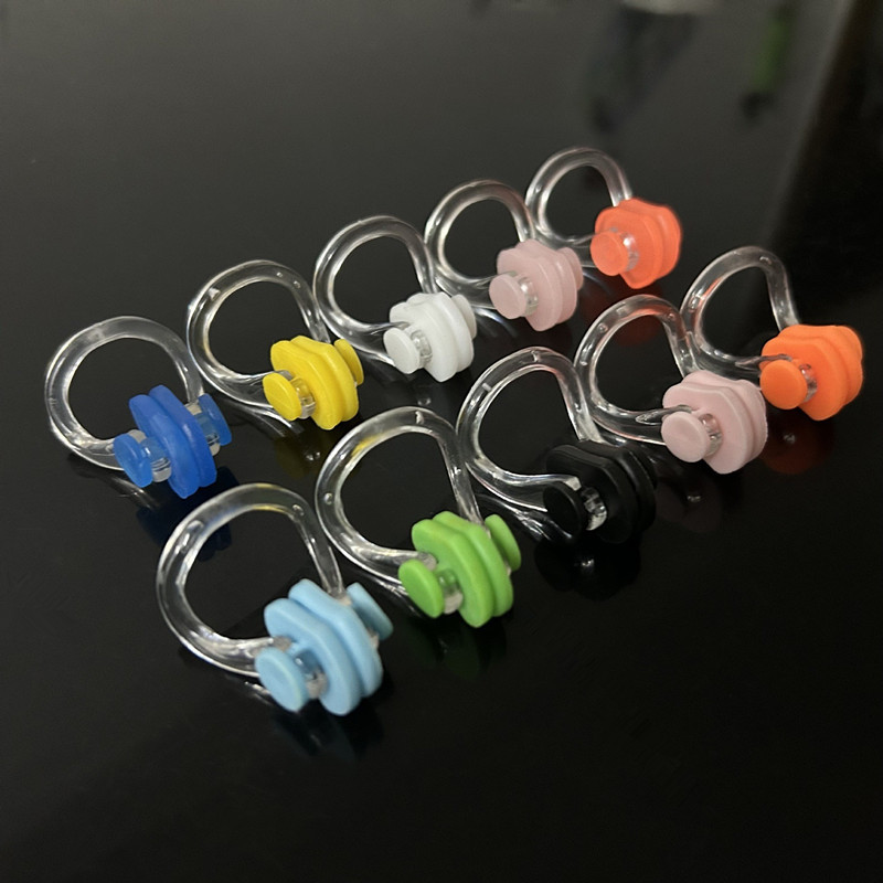 Picture of Nose Clip Swimming Swimming Gear Waterproof Silicone Adult Universal Kidsren's Anti-Slip Training Anti-Choking Water Supplies Wholesale Tpe
