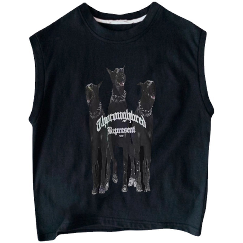 Picture of Pure Cotton Baby Kidsren's Sleeveless T-Shirt 2025 New Fashion Brand Handsome Boys and Girls Singlet Vest Top Summer Wear