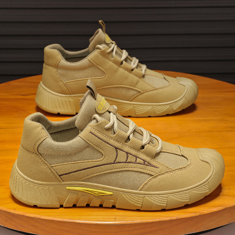 Labor Protection Shoes Men's Shoes Summer New Breathable Work Work Non-slip Wear-resistant sneaker Work Shoes Men's Mountaineering Shoes
