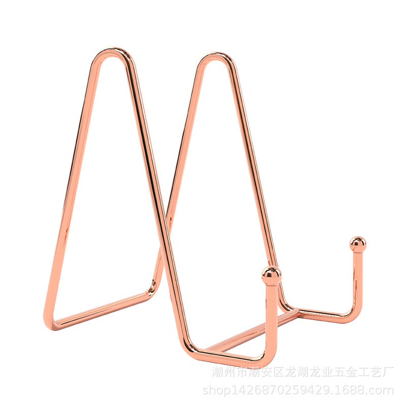 Nail Art Color Plate Holder Iron Mobile Phone Holder Book Photo Display Iron Holder Award Plate Commemorative Plate