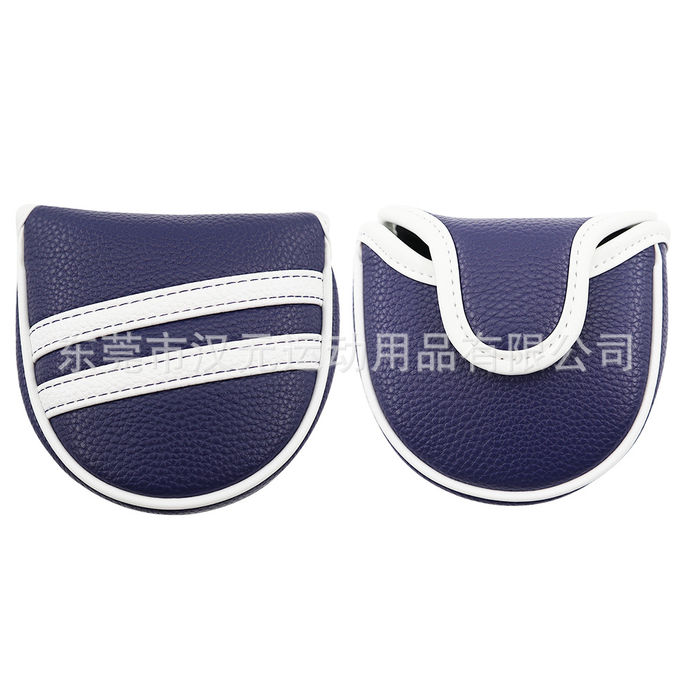 Picture of Factory direct cross-border e-commerce golf club cover pu club cover ball head protective cover push rod cap cover