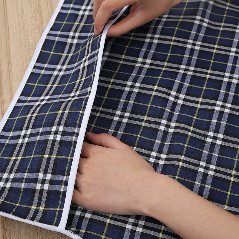 Picture of Four Seasons Adult Bib Double-Layer Waterproof Widened Large Eating Bib Saliva Towel Special Apron Bib for the Elderly