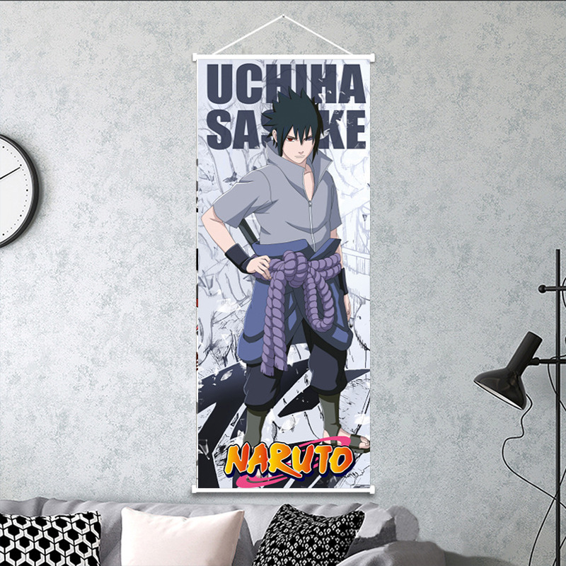 Picture of HY hanging painting cartoon character peach skin velvet scroll cloth painting secondary yuan student gift Wall decorative painting