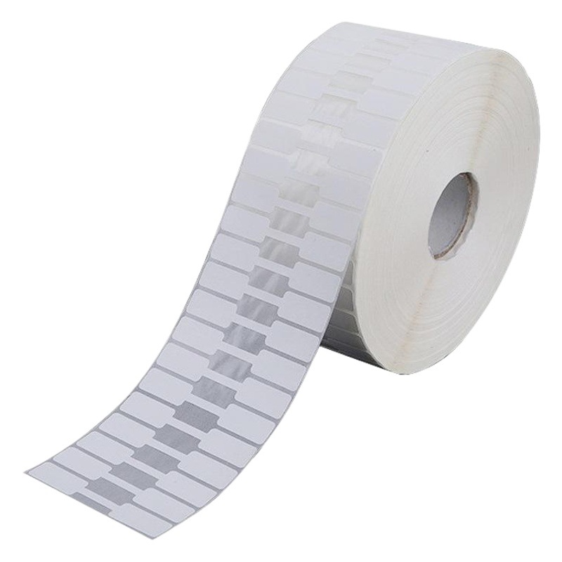 Guiyu Production and Processing Jewelry Tags Decorative Spacing Synthetic Paper Three-Proof Self-Adhesive Thermal Jewelry Labels
