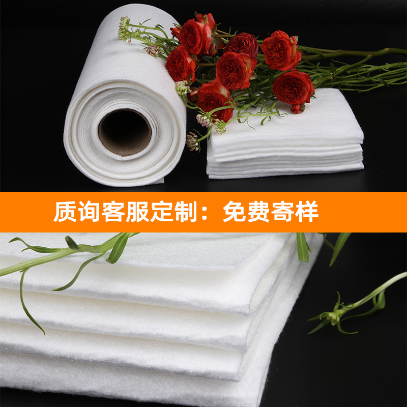 Picture of Flower Water-Retaining Cotton Coated Moisturizing Cotton Sheet Vegetable Moisturizing Cloth Large Roll Flower Water-Retaining Bag Composite Non-Woven Fabric