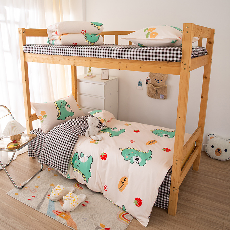 Picture of Bedding Set for Student Dormitory, Single-Person Quilt, Complete Six-Piece or Eight-Piece Set, Double-Person Warm Quilt Core, Full Mattress Set