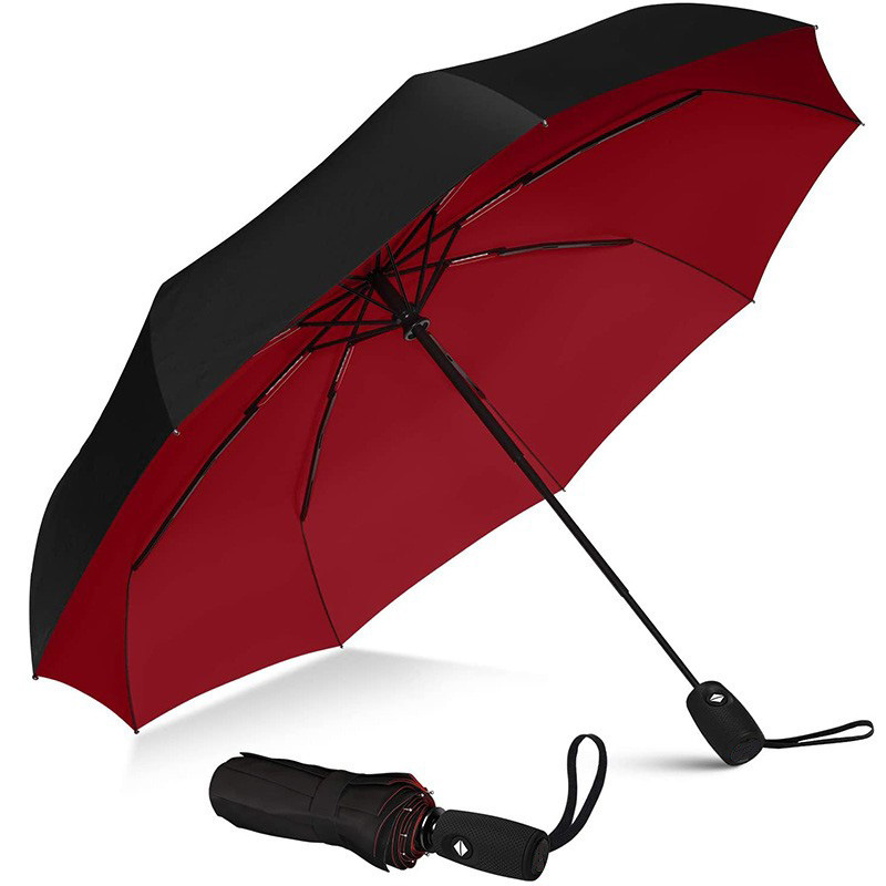 Picture of Amazon Best Seller 70% off Umbrella Amazon's Popular Double-Layer Foldableing Umbrella Fully Automatic Advertising Umbrella