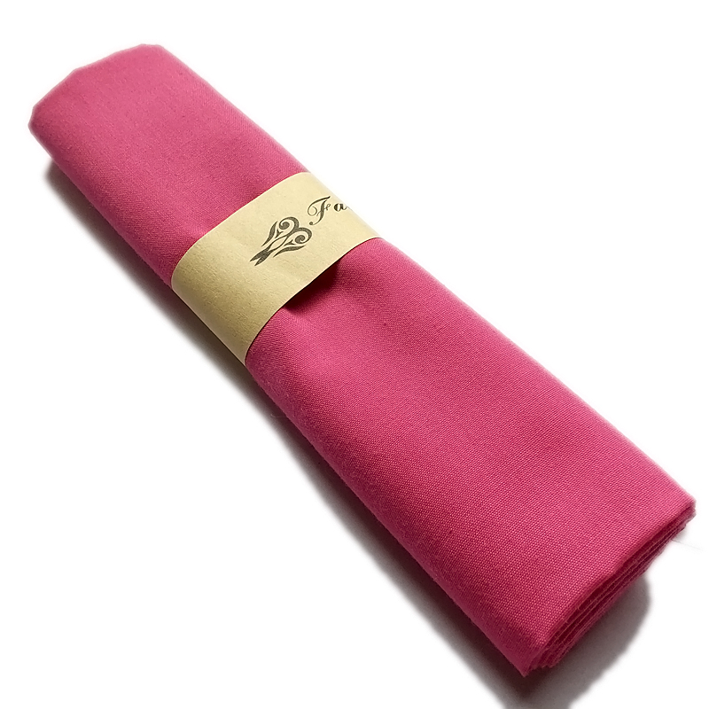 Picture of Solid Color Polyester Cotton Fabric Handmade Pure Cotton Pocket Wrapping Fabric Shirt Work Clothes Shooting Background Painted Fabric