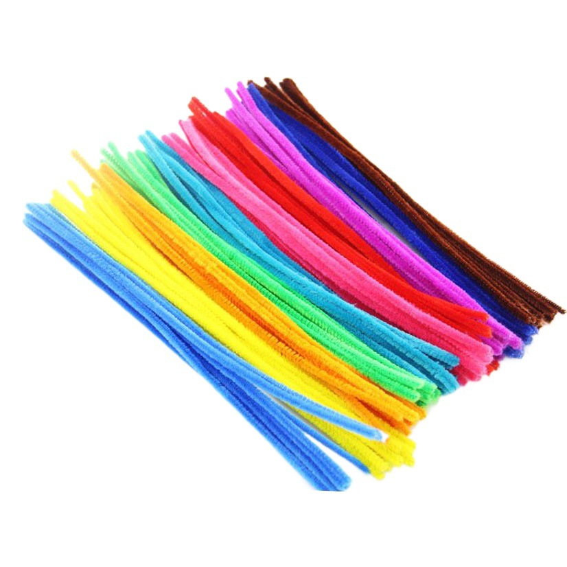 Picture of Children's puzzle twist bar environmental protection color wool wool root plush DIY kindergarten handmade beautiful Labor materials