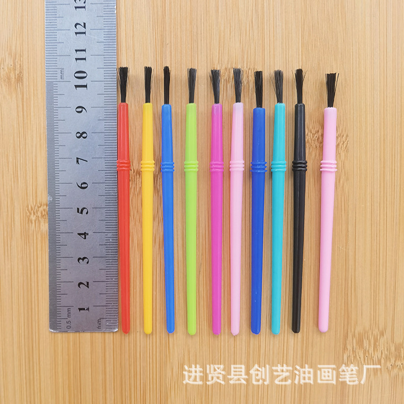 Picture of All plastic brush 4.8cm-16.5cm children's DIY brush brush brush paint pen