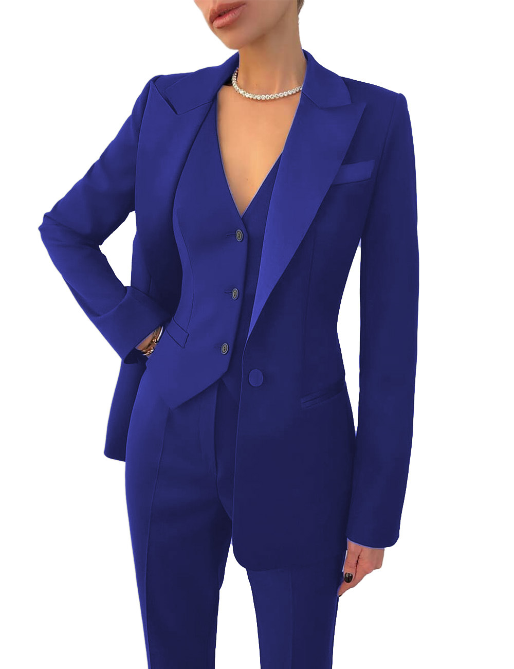 Picture of Cross-Border Women's Three-Piece Suit Business Professional Casual Women's Suit Amazon Best-Selling Three-Piece Suit for Women