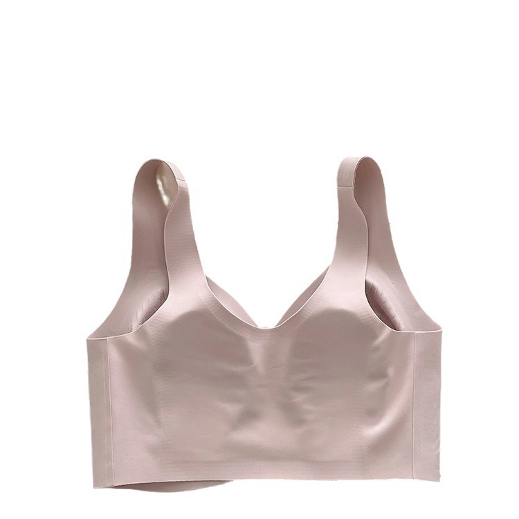Picture of Big Chest Small Underwear Women's Ultra-thin Soft Support Non-marking Full Cup for Paramelia Rabbit Ear Cup plus size Bra Summer