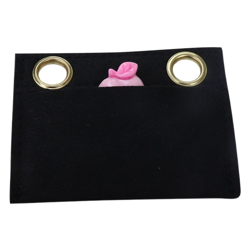 Factory wholesale runyou felt card holder clutch size optional cartoon portable bank card holder in stock