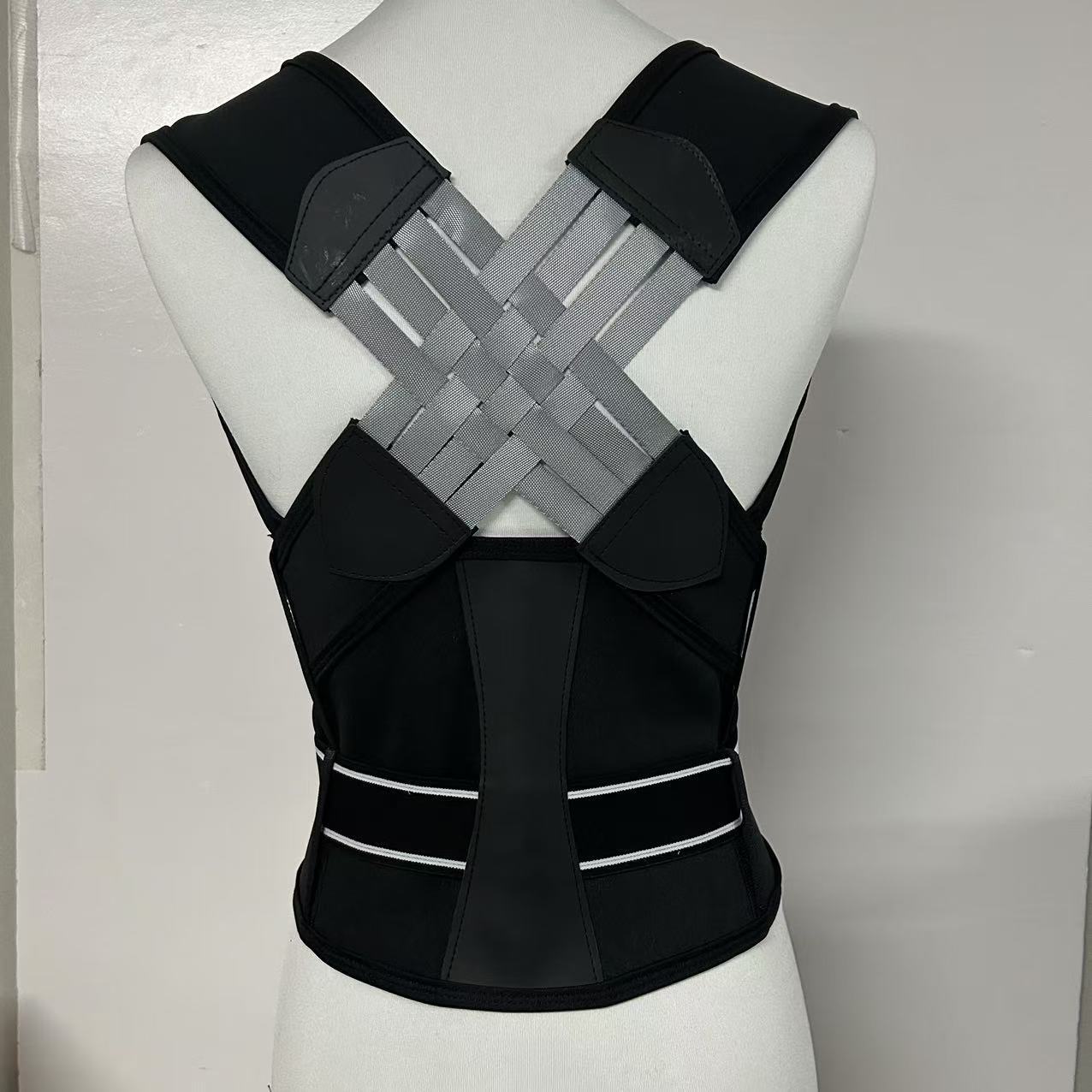 Picture of Body orthosis orthosis orthosis supplies for students adult men and women invisible back correction open shoulder artifact hunchback orthosis belt