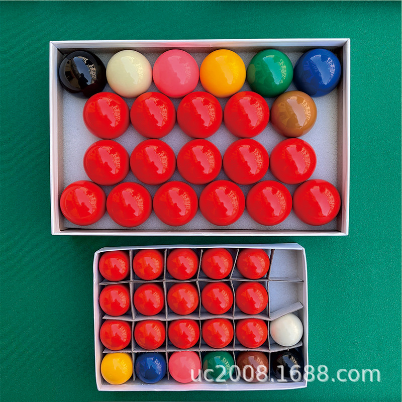 Picture of Direct selling English snooker table 52mm solid resin adult standard billiard accessories training ball batch