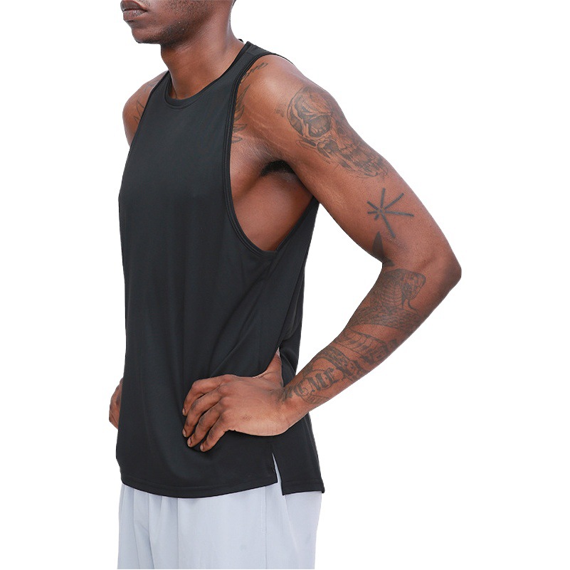 Marathon Quick-drying Fitness Vest Sleeveless Men's Basketball Training Hurdle Running Basketball Sports Vest for Men