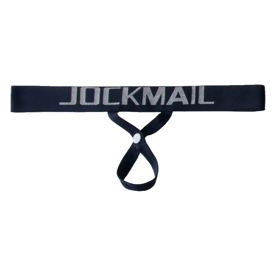 JOCKMAIL scrotum support penis ring lift with low waist fashion men's underwear accessories fun thong