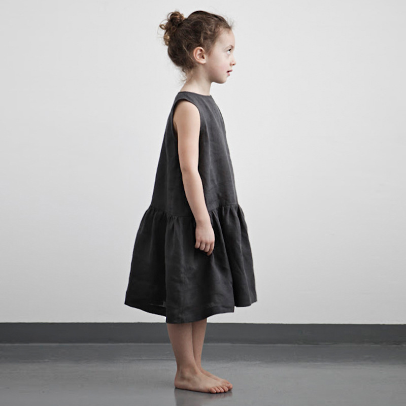 Picture of Sling dress Children's Women's AliExpress Spring and Autumn New Class A Summer 2025 New dress Big Children's Cotton