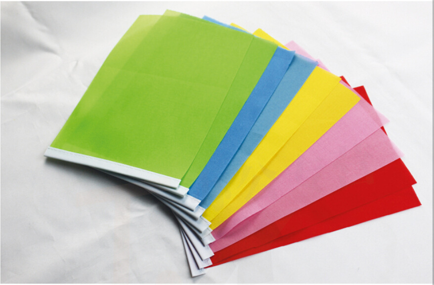 Picture of No.8 morning exercise flag small colored flag wholesale 14*21 hand waving flag hand waving flag red, yellow, blue and green pink school five-color colored flag