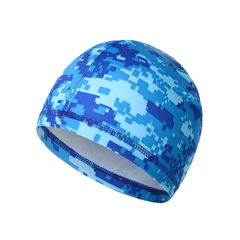 Picture of Summer Outdoor Sun Protection Cycling Cap for Men and Women Bicycle Helmet Lining Cap Sports Quick-Drying Ice Silk Cap