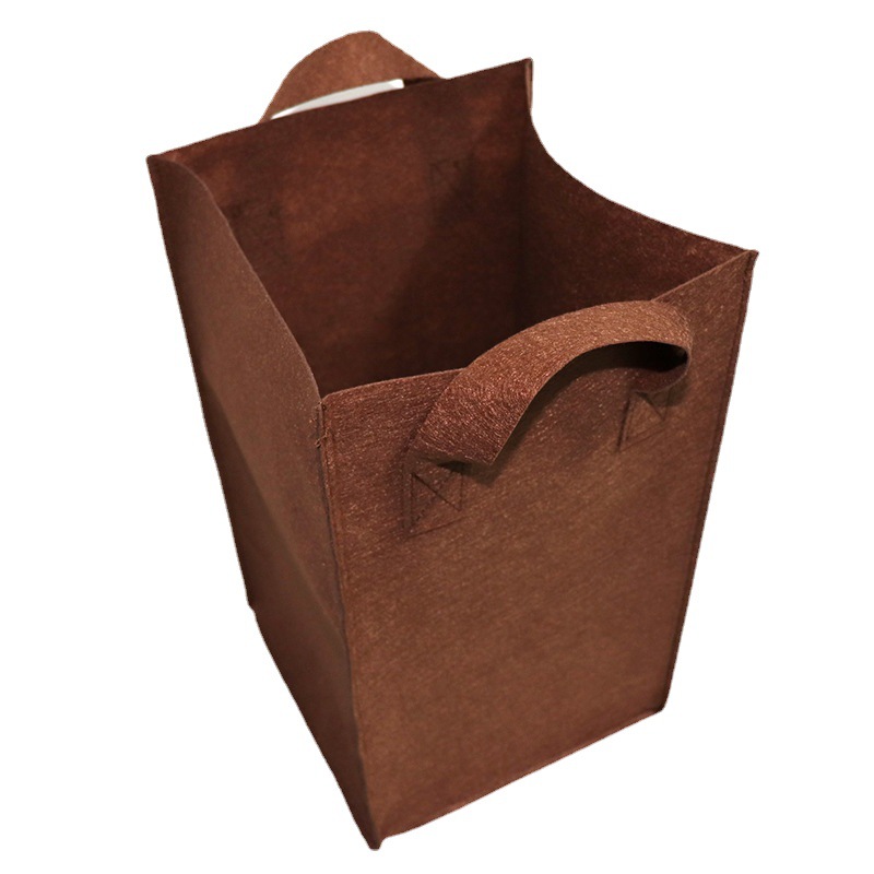 Picture of Factory long-shaped portable felt planting bag green planting bag vegetable seedling potato felt planting bag
