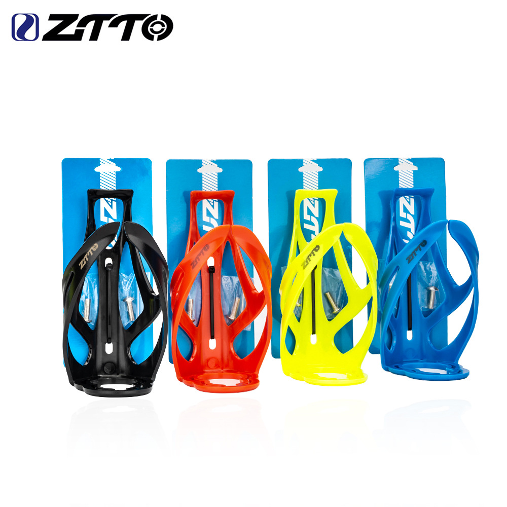 ZTTO Bicycle Water Kettle Rack Lightweight PC Plastic Highway Mountain Bike Water Cup Rack Bicycle Riding Equipment Accessories