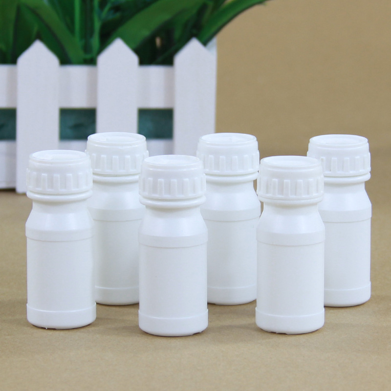 Metasequoia wholesale HDPE high barrier sampling bottle pesticide bottle 10-100ML chemical laboratory plastic bottle