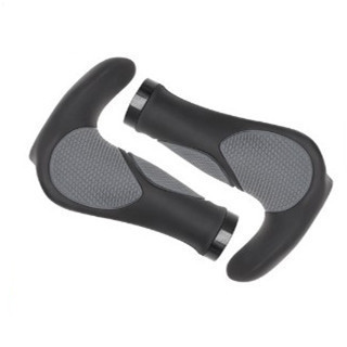 Bicycle handle cover mountain bike horn bicycle auxiliary handle riding accessories bilateral lock non-slip rubber handle cover