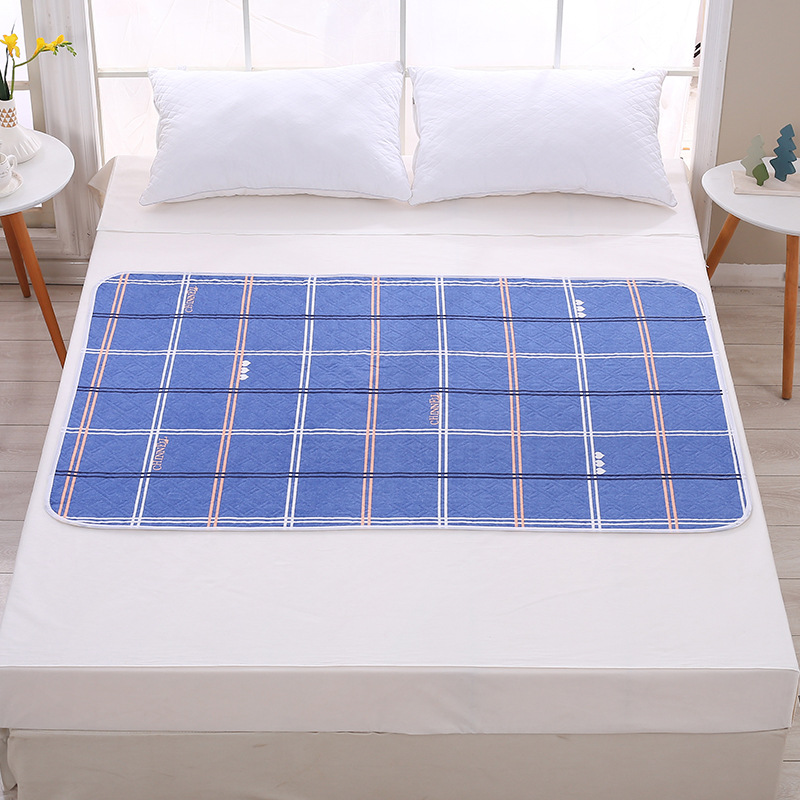 Picture of Aunt pad leak-proof waterproof non-slip washable female student dormitory menstrual period mattress side leakage-proof aunt period small mattress