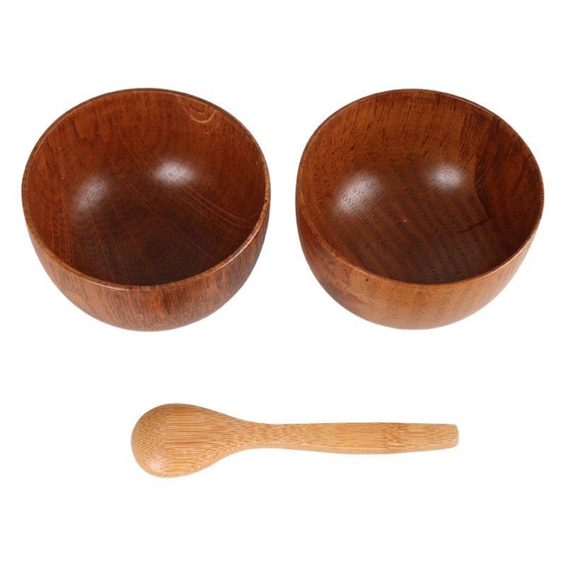 Montessori teaching aids Montessori daily life toys genuine goods wooden scoop set with plate Bowl Spoon early education