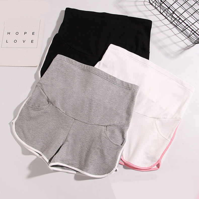 Picture of Pregnant Women's Shorts Spring and Summer Thin Leggings Outer Wear Safety Pants Spring and Autumn Loose Fashion Casual Sports Pants Summer Wear