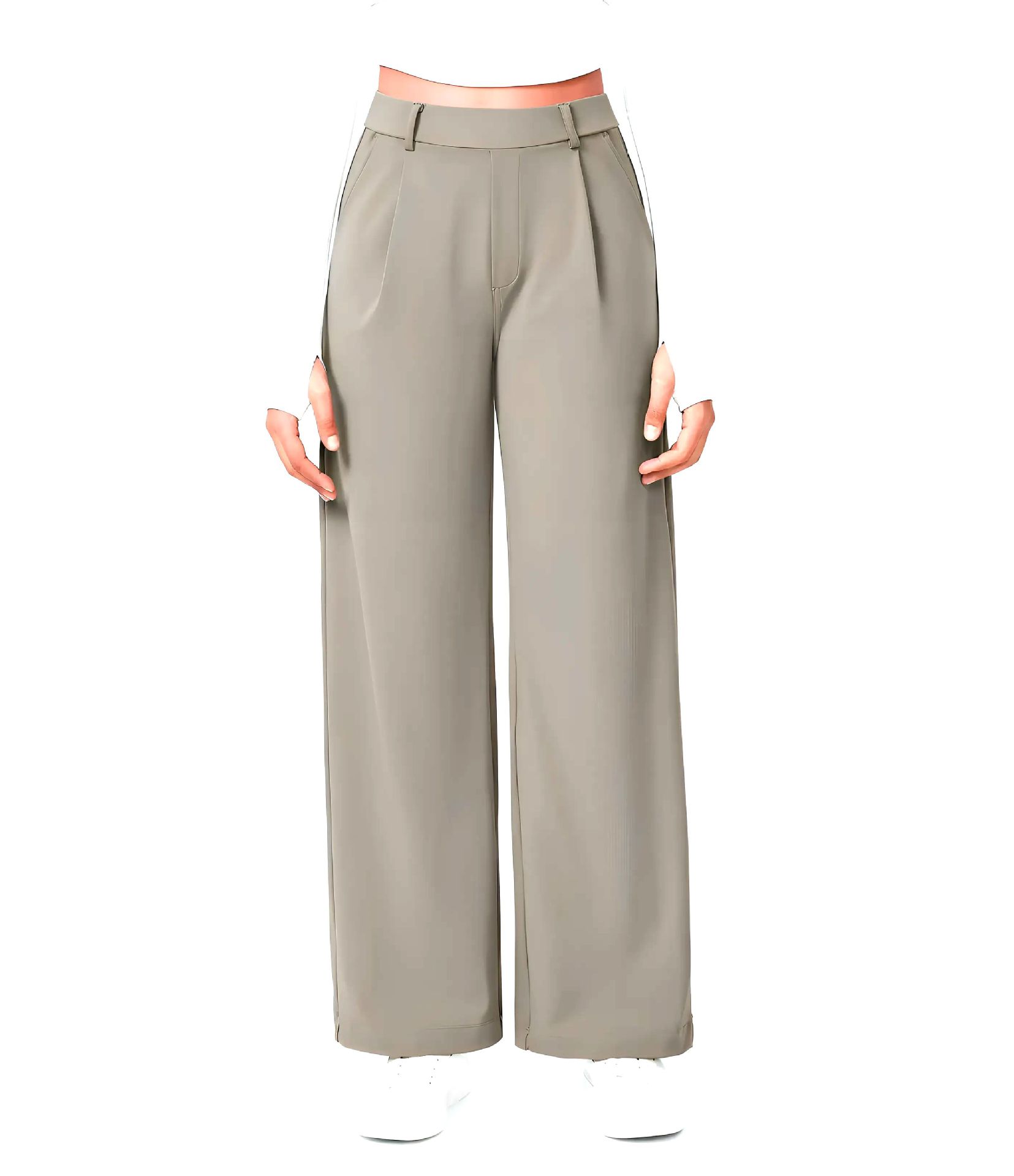 Picture of Amazon cross-border hot suit trousers outdoor sports leisure pocket pants loose slim straight pants