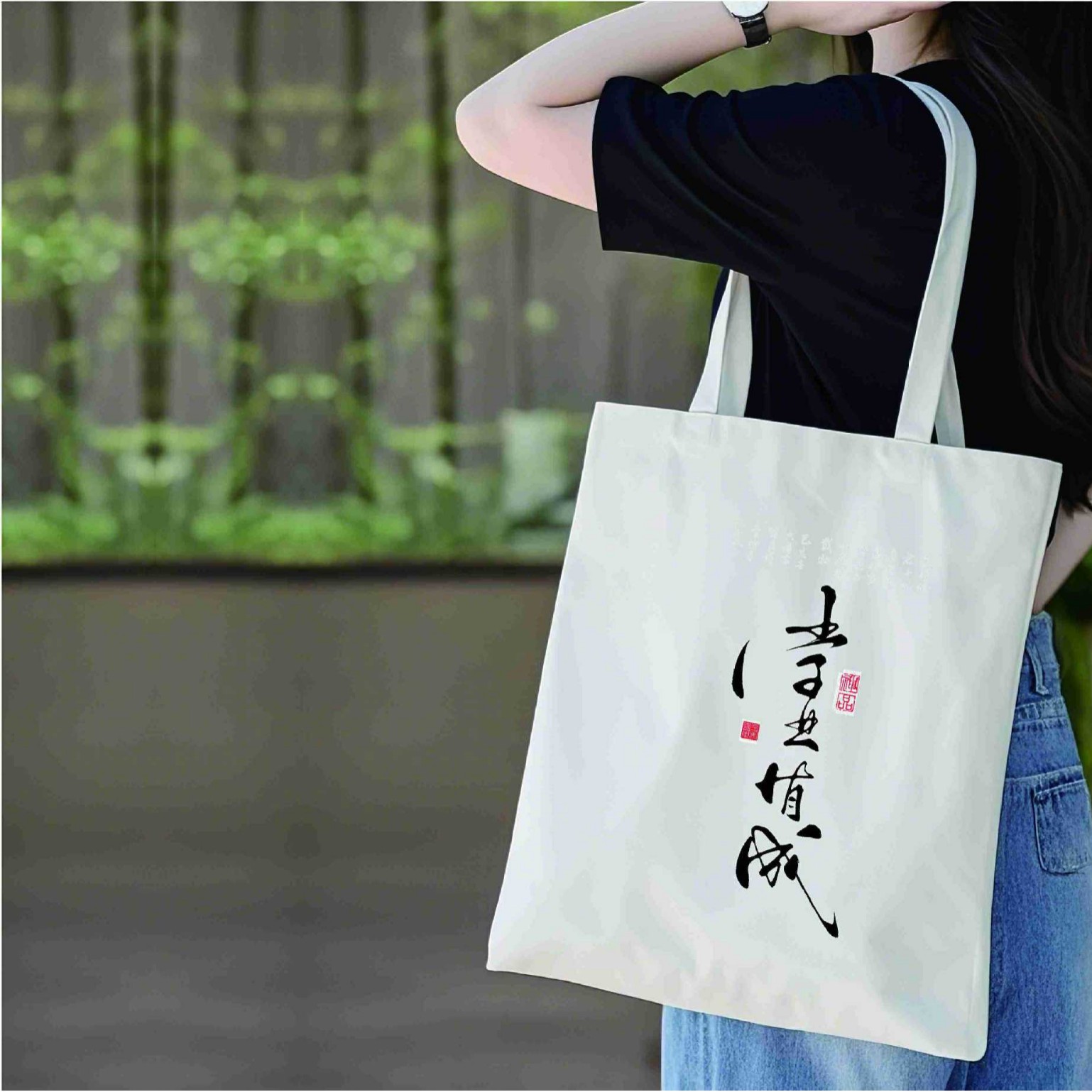 Canvas Bag Customized Souvenir School Corporate Advertising Training Bag Printed with Logo Niche Design Shoulder Bag