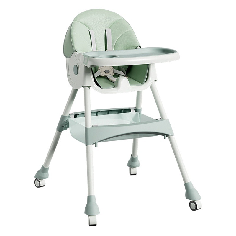 Baby Dining Chair Foldableable Baby Portable Reclining Kidsren's Home 0-6 Years Old Chair with Backrest Growing Chair Dining Chair