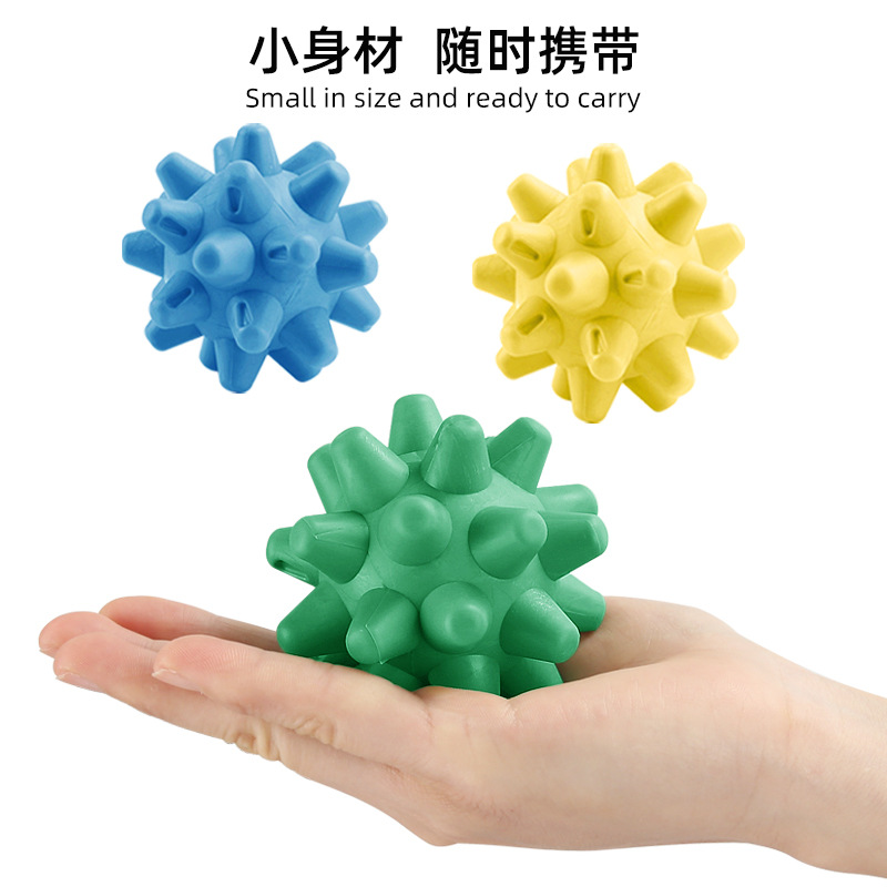Picture of Hedgehog Massage Ball Plantar Relaxation Roller Ball Stimulation Massager Yoga Massage Fitness Handheld Fascia Ball