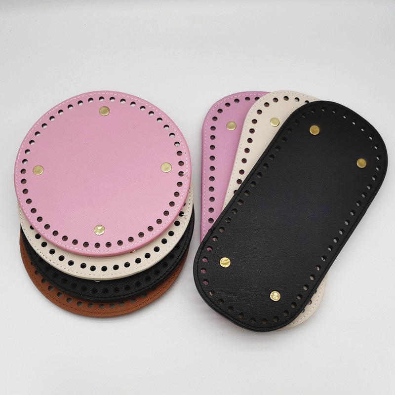 Leather Pu Bag Bottom Plate Accessories Accessories Special Price Wholesale Clearance Crochet DIY Wool Knitting Tool Material Package