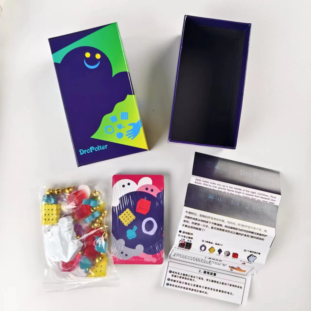 Picture of Dropolter Throwing Mun Exorcism 2-5 Multiplayer Happy Party Game Board Games oink games Locket Series
