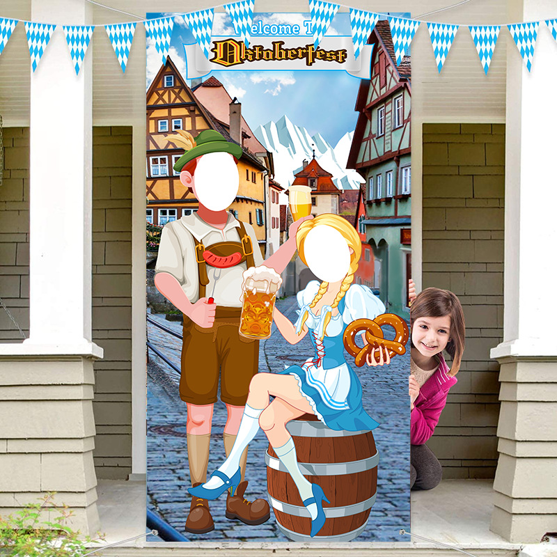 Picture of 2023 New Amazon Germany Munich Beer Festival Party Fabric Background Large Banner Spot