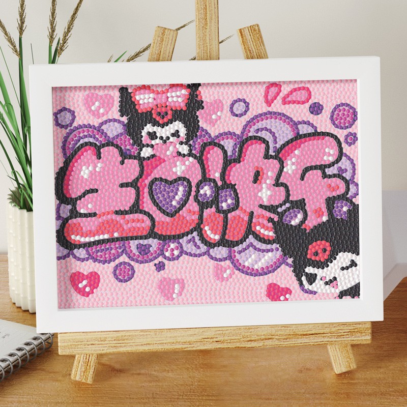 Picture of Children's DIY Diamond Painting Wholesale Princess Diamond Stickers Rabbit Dot Diamond Painting Kindergarten Handmade Educational Toys