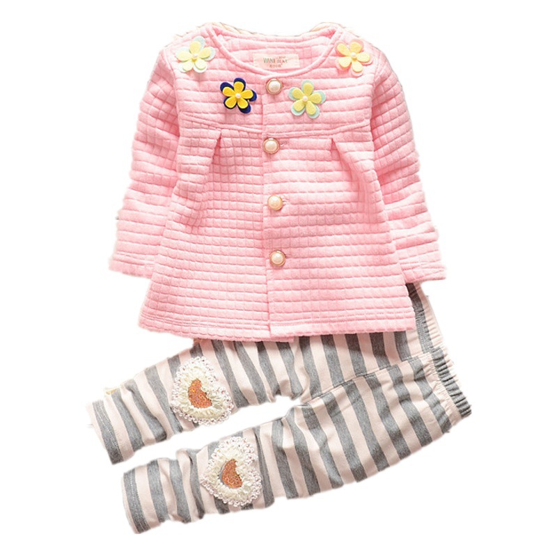Girls Internet Celebrity Suit Western Style 2025 New Fashionable Baby Girl Korean Style Trendy Kidsren's Clothing Spring Style Kidsren's Spring Clothing