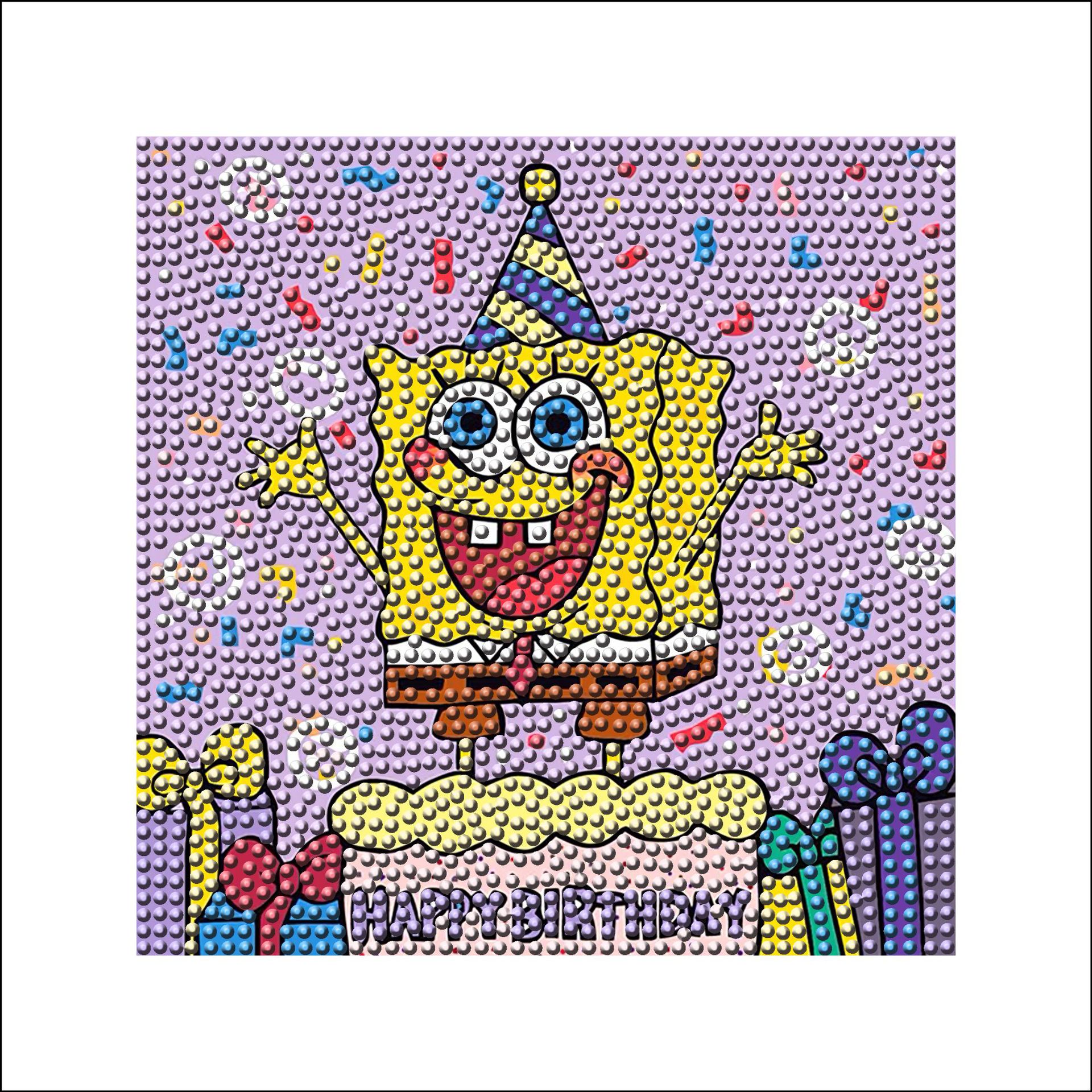 Picture of Creative DIY Kidsren's Diamond Painting Kidsren's Educational Toys Cartoon Diamond Painting Handmade Diamond Painting Can Be Shipped on Behalf of